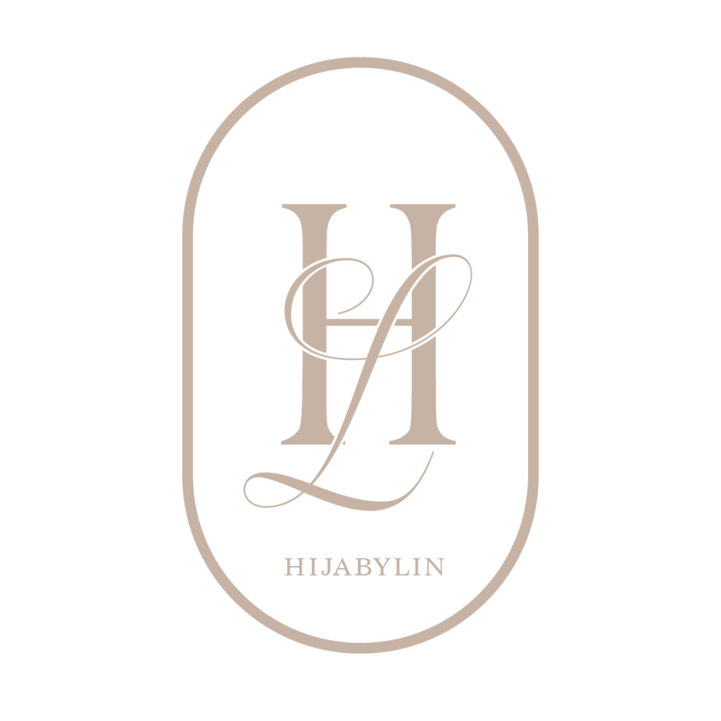 Hijabylin - Logo beige foncé sans fond