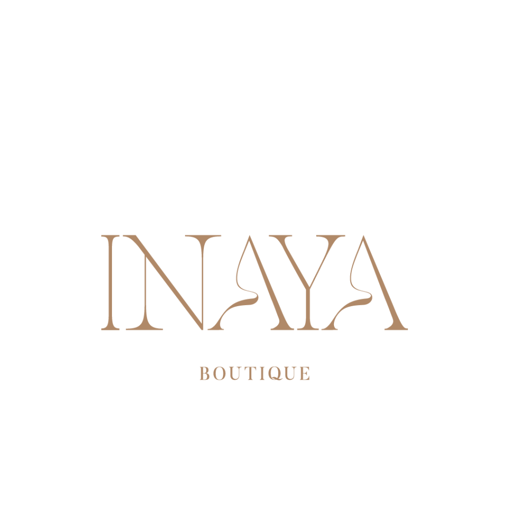 Inaya Boutique - Logo principal marron sans fond