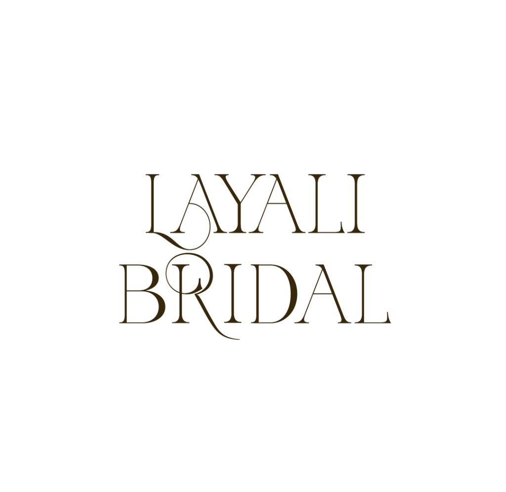 Layali Bridal - Logo marron sans fond