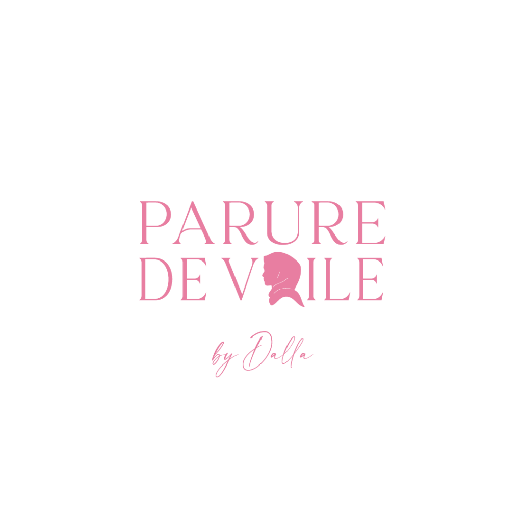 Parure de voile - Logo rose fond sans fond